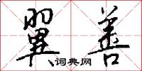 翼善怎么写好看