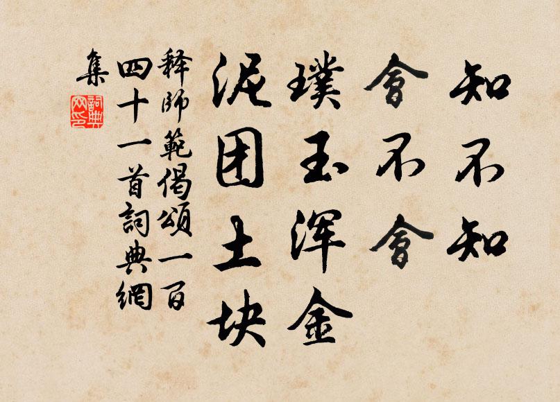 释师范知不知，会不会，璞玉浑金，泥团土块书法作品欣赏